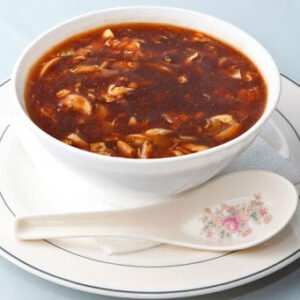 Chicken hot & sour soup