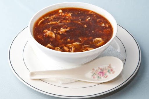 Chicken hot & sour soup