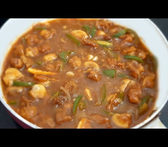 Mushroom Chilli gravy