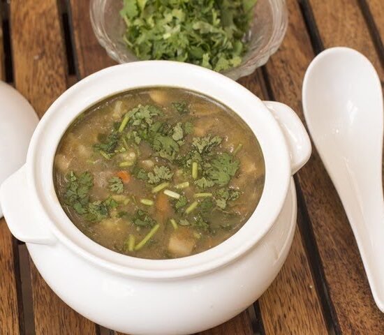 Lung Fung soup veg