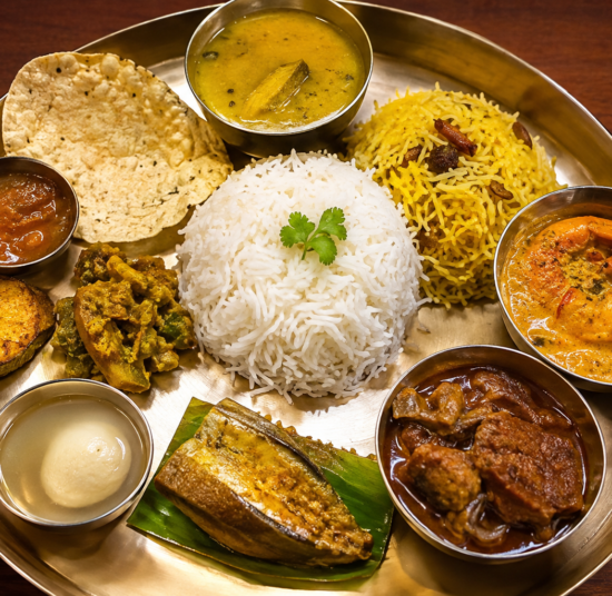 Mrittika Barir Maharaj Thali