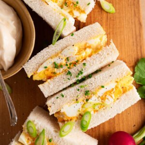 pepper butter egg sandwich