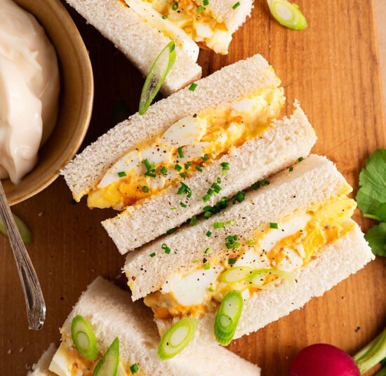 pepper butter egg sandwich