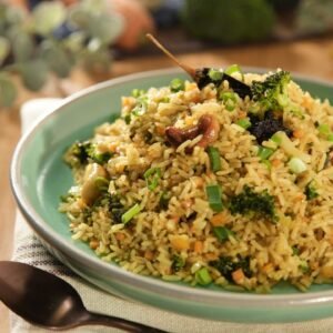 Singapore fried rice veg