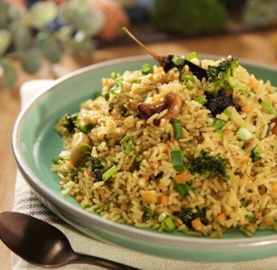 Singapore fried rice veg