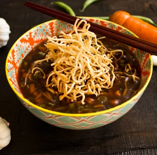 Veg manchow soup