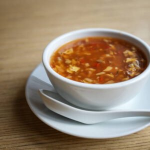 Veg hot & sour soup