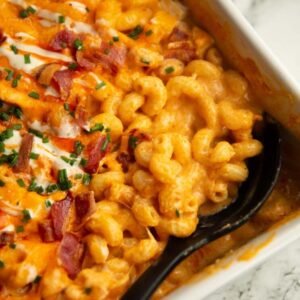 Baked MaC N Cheese Pasta Non-Veg
