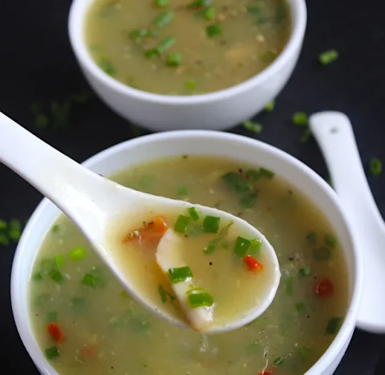 Chicken clear soup