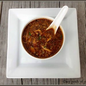 Chicken manchow soup