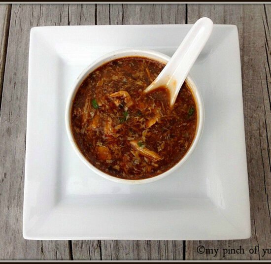 Chicken manchow soup
