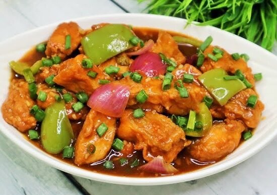 Fish chilli gravy