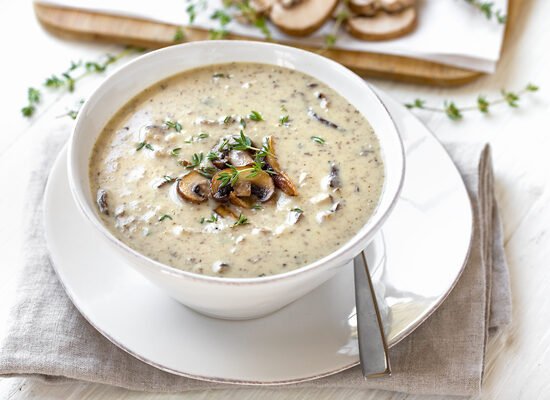 Cream of mushroom soup