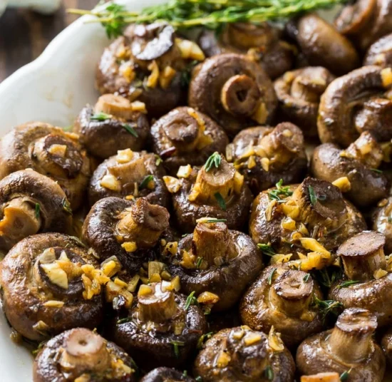 Butter Garlic Mushroom