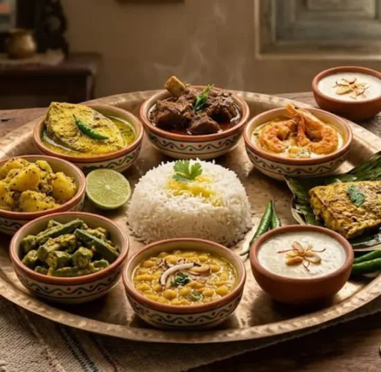 Ilish thali